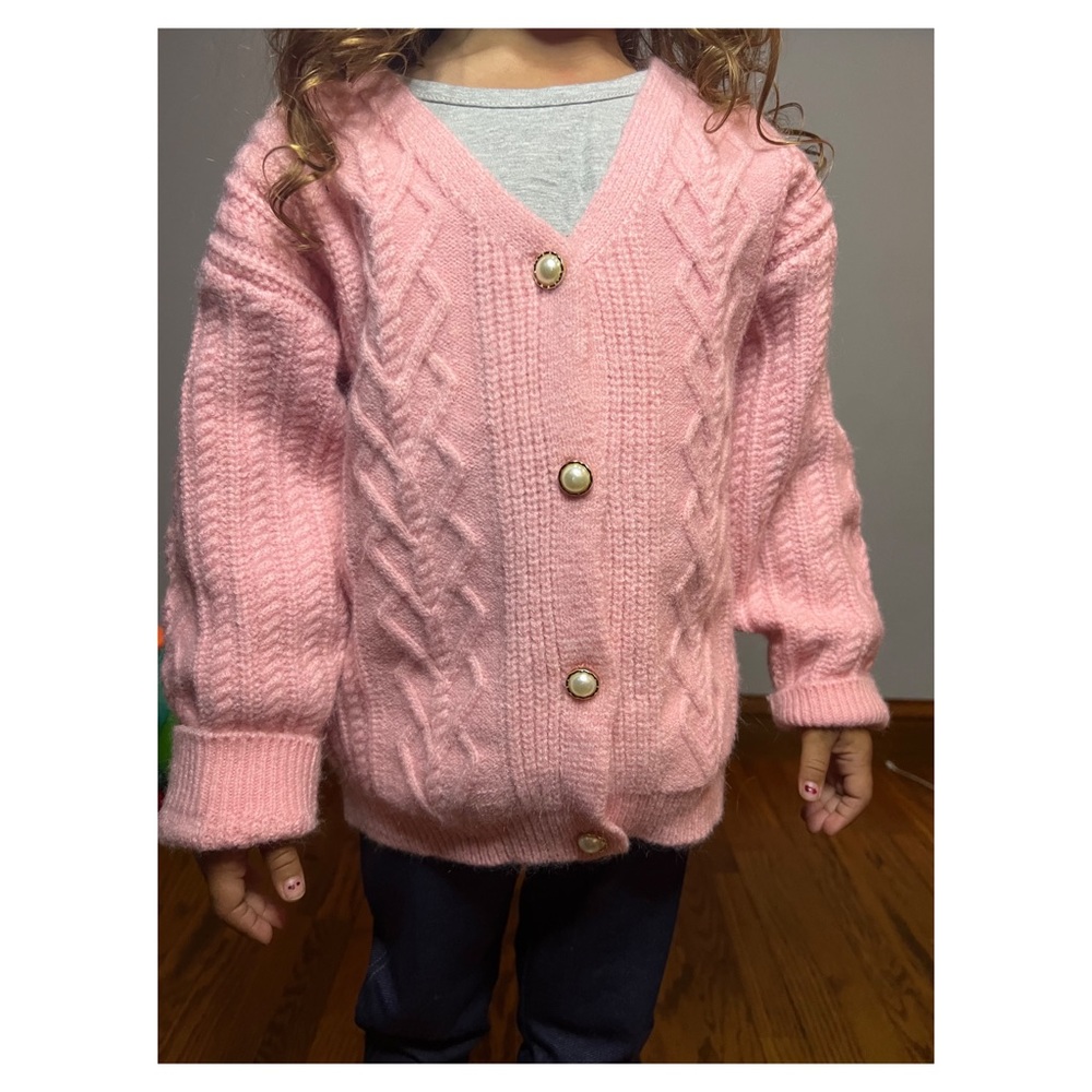 Kids Knit sweater cardigan